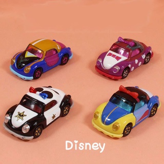 Tomica Takara Tomy Minnie Mickey Snow โมเดลรถยนต์ของเล่นสําหรับเด็ก