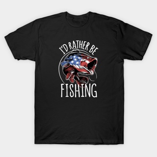 [S-5XL]เสื้อยืด พิมพ์ลาย ID Rather Be Fishing Gildan สําหรับผู้ชาย และผู้หญิง (1)