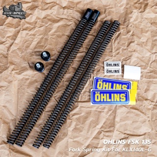 ชุดสปริงโช้คหน้า Ohlins FSK135 KLX140