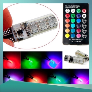 หลอดไฟ LED 6 SMD W 5 W 501 Side สำหรับติดรถยนต์