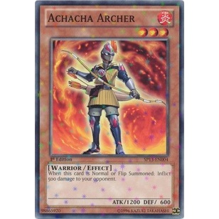 การ์ด Yugioh - TCG - Acha Archer / SP13-EN004