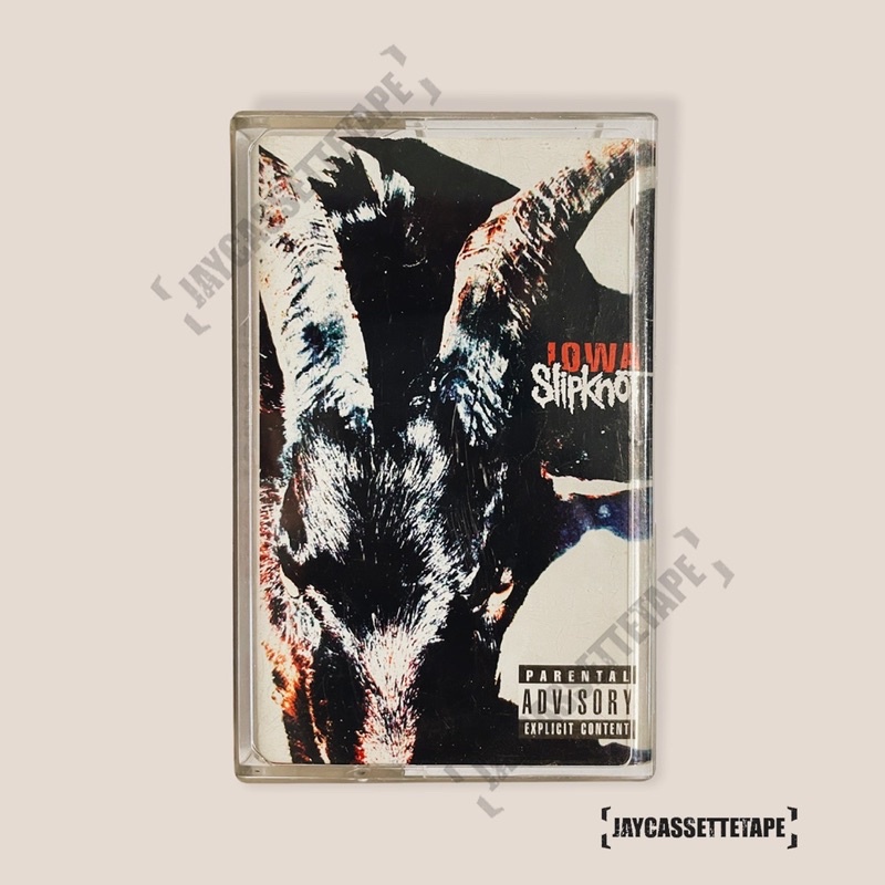 เทปเพลง เทปคาสเซ็ท Cassette Tape : Slipknot อัลบั้ม : Iowa