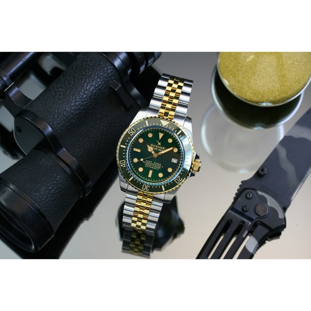 นาฬิกา OceanX VSMS515 ตัวเรือน 2 กษัตริย์ (Automatic Seiko Mvt.)