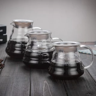 พร้อมส่ง กาดริปกาแฟ ดริปกาแฟ Coffee glass Pot เหยือกชงกาแฟ หม้อต้มกาแฟ เหยือกดริปกาเเฟ กรองกาแฟ พร้อมฝา อุปกรณ์ดริปกาแฟ