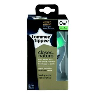 Tommee Tippee Closer to Nature Bottles, 9 Oz. มีกล่อง