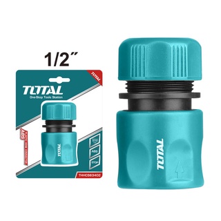 TOTAL ข้อต่อปืนฉีดน้ำ1/2" รุ่น THHCS01122 ( Plastic Hose Connector )