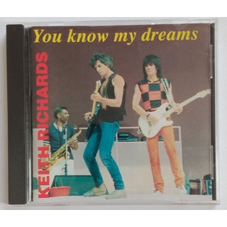 ซีดีเพลง KEITH RICHARDS (from The Rolling Stones) You Know My Dreams *RARE* CD Music