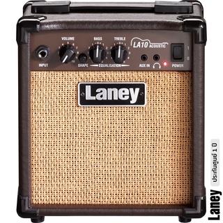 Laney® LA10 Acoustic Amp แอมป์โปร่ง แอมป์อคูสติก 10 วัตต์ **