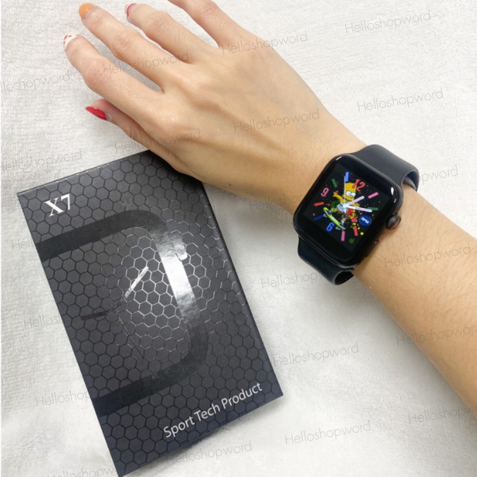 กล่องนาฬิกา iwatch พร้อมส่งจากไทย 🛒🔥 Smart Watch X6 / X7 pro max นาฬิกาอัจฉริยะ โทรออกรับสาย เปลี่ยนรูปหน้าจอได้ P90 W