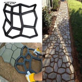 [[UTZN]] Path Maker Mold Reusable Concrete Cement Stone Design Paver Walk Mould Reusable
 [Hot