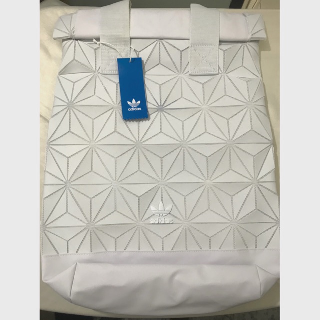 ✨Adidas Originals 3D Roll Top Backpack Tote Bag Issey Miyake Urban BJ9562
