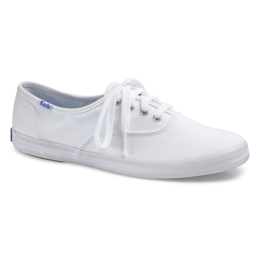 รองเท้าผ้าใบผู้หญิง รองเท้า WHITE CHAMPION CVO สีขาว WF34000 แบบผูกเชือก CORE KEDS