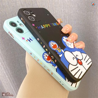 โทรศัพท์ For Redmi 9A/Redmi 9/Redmi 8/Redmi 8A/Redmi 7A การ์ตูนด้านข้าง Doraemon Boy และสาวโทรศัพท์มือถือกรณีน่ารัก Multi-สี Anti-Fall และ Shock-Proof กล้อง All-Inclusive โทรศัพท์มือถือกรณี