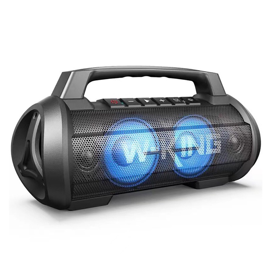 ลำโพงบูลทูธพกพา W-king รุ่น D10 (70Watt) บลูทูธ 5.0 กันน้ำกันฝุ่น IPX67 ใช้เป็น PowerBank ได้ ประกัน