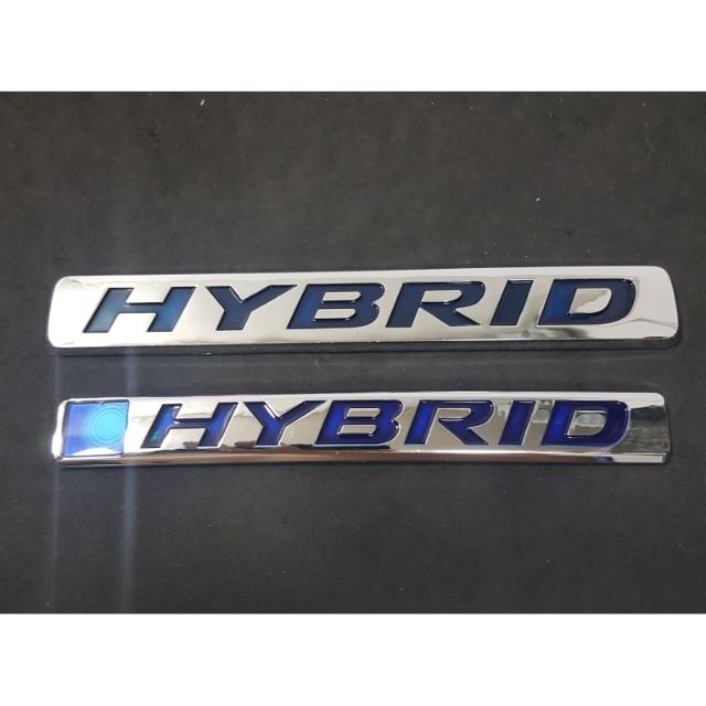 HYBRID FOR HONDA CRV HRV XRV LOGO 3D