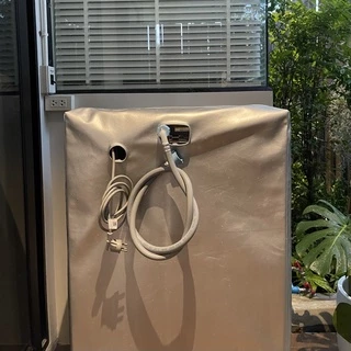 ผ้าคลุมเครื่องซักผ้า ฝาบน 7-25kg. กันUV☀️ (ใส่ได้กับทุกยี่ห้อ) คุณภาพส่งออก🚛 วัสดุPVC Sponge Leathe