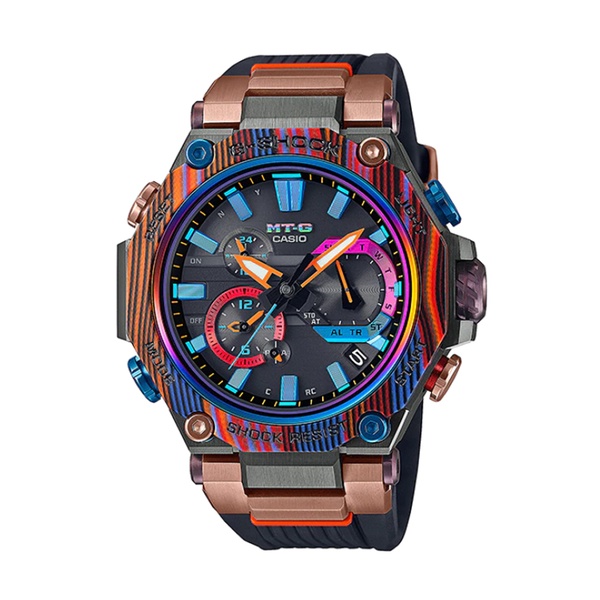 Casio G-Shock นาฬิกาข้อมือผู้ชาย สายผสมสเตนเลสสตีล/เรซิน รุ่น MTG-B2000,MTG-B2000XMG,MTG-B2000XMG-1A - หลากสี