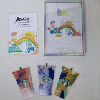 2019 Starbucks card Thailand &amp;​China "Besties" You and Me, Me and You.