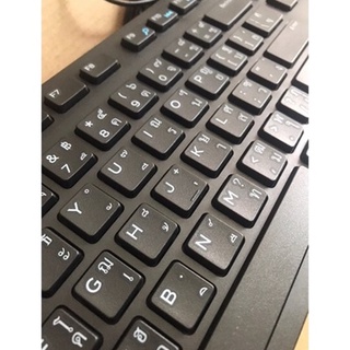 KEYBOARD (คีย์บอร์ด) DELL MULTIMEDIA-KB216 (THAI) (BLACK) / Micropack K203 USB Keyboard (รับประกันศูยน์ 1 ปี)