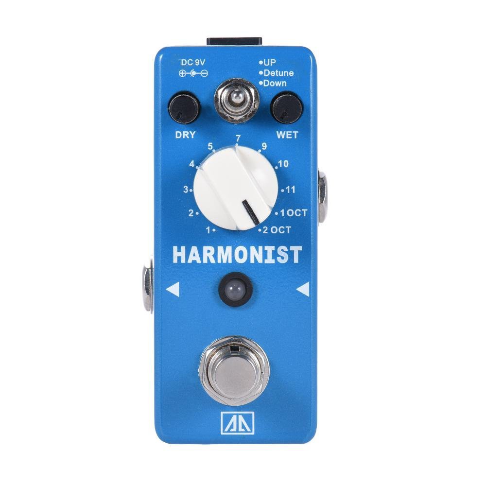 (มีสินค้า) AROMA AHAR-5 HARMONIST Pitch Shifter Guitar Effect Pedal 3 Modes Pitch Shifting Harmony E