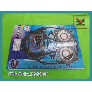 YAMAHA XS360 year 1976-1977 ENGINE GASKET COMPLETE SET "ISO 9001" // ปะเก็นเครื่อง ชุดใหญ่ สินค้าคุณภาพดี