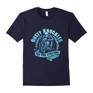 [S-5XL] เสื้อยืด พิมพ์ลาย Rusty Knuckles Old Iron สไตล์คลาสสิก สําหรับผู้ชาย