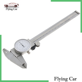 [Ready Stock] ไมโครมิเตอร์สแตนเลส 0-150 มม. / 0-6  " Dial Caliper, Vernier Caliper 4 Way Gauge