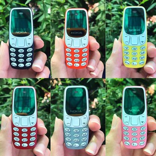 NOKIA โทรศัพท์มือถือ  (สีเหลือง)  ใช้งานได้ 2 ซิม โทรศัพท์ปุ่มกด  รุ่นใหม่2020 โทรศัพท์จิ๋ว มือถือจิ๋ว โนเกียจิ๋ว