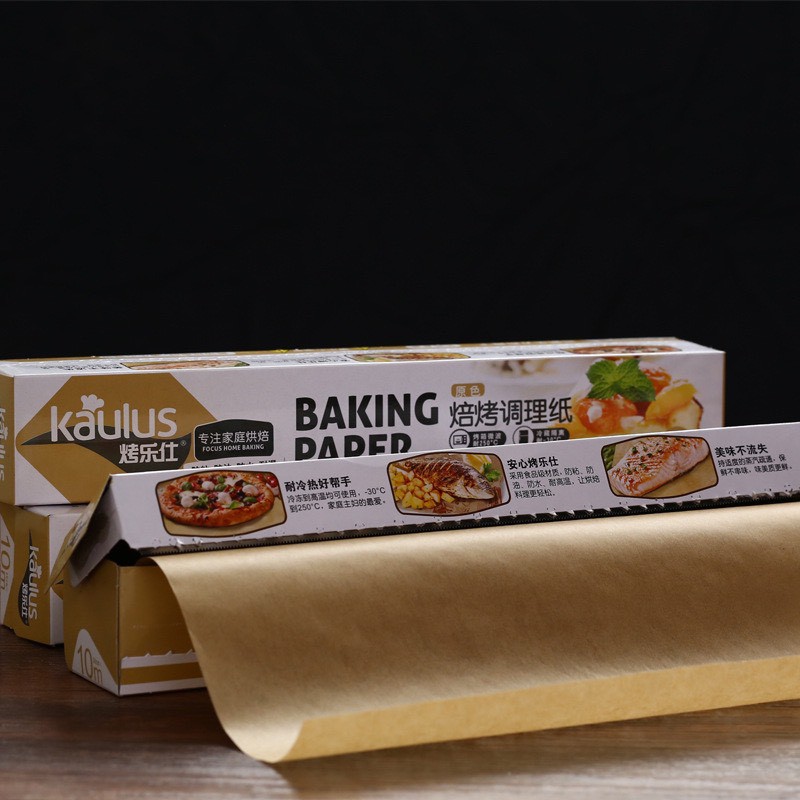 Bakery D’VER ❤️ กระดาษไขรองอบ Kaulus  Baking Paper ทนความร้อน 220 องศาเซลเซียส กว้าง 30 cm ความยาว 4 ขนาดให้เลือก ราคา ถูกที่สุด ดีลบีเคเค แกลเลอรีภาพที่ 2