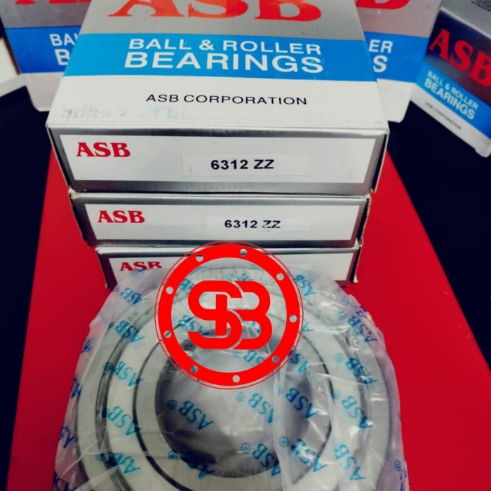 แบริ่ง / Laker / Laher 6312 ZZ ASB GUARANTEEED ORIGINAL