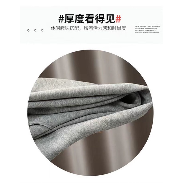 กางเกงกีฬาลําลอง ผ้าฝ้ายแท้ แฟชั่นฤดูใบไม้ผลิ และฤดูใบไม้ร่วง สําหรับเด็กผู้ชาย - รูปที่ 5