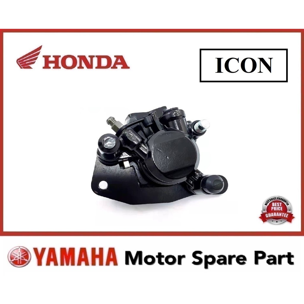 HONDA ICON FRONT CALIPER ASSY 0 ดิสก์เบรกปั๊ม DEPAN ICON110 ICON-110 ICON 110 HONDA