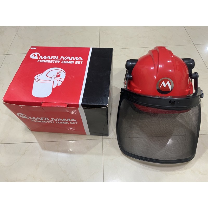 หมวกนิรภัย มารูยาม่า Forestry Combi Set helmet
