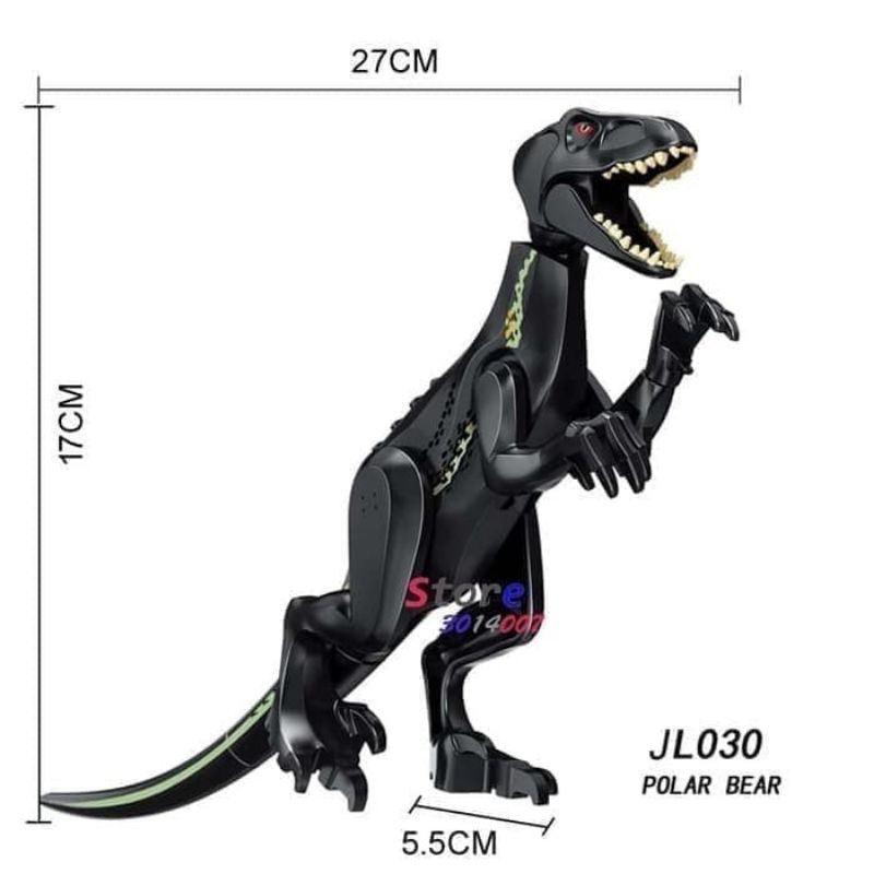 Lego Dino Indoraptor Black Sealed Only Indo Raptor Jurassic World Park Fallen Kingdom Bootleg MLg7