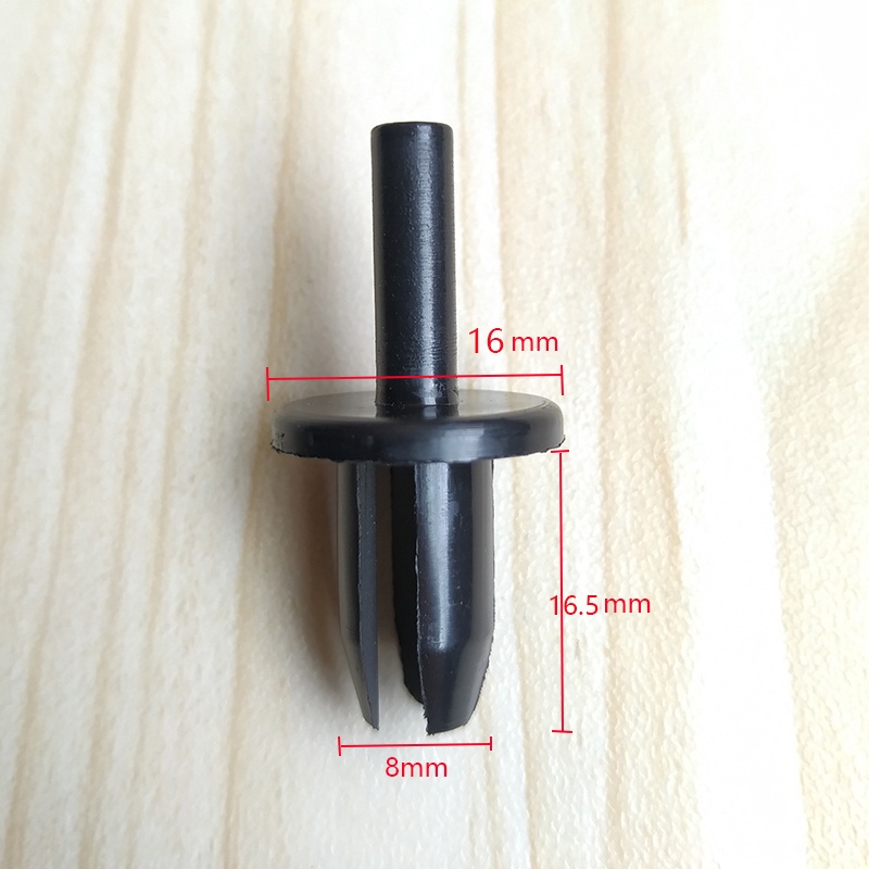 Fender 50 ชิ้นกันชนรถ Rivet Fasteners Trim ภายในแผงคงที่คลิปสําหรับ Volvo S80 S40 CX90 pxs11