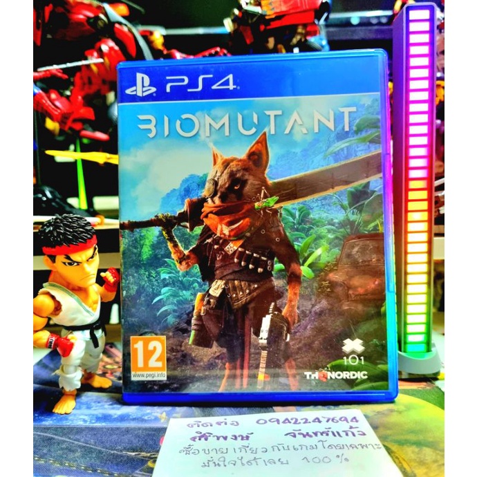 Biomutant PS4💥โซน 2 เล่นกับเครื่อง PS4💟Ps5 ได้ทุกรุ่น💯สินค้ามือสอง🥈คุณภาพดี🆗สินค้าตรงปกแน่นอน✅แผ่นแท