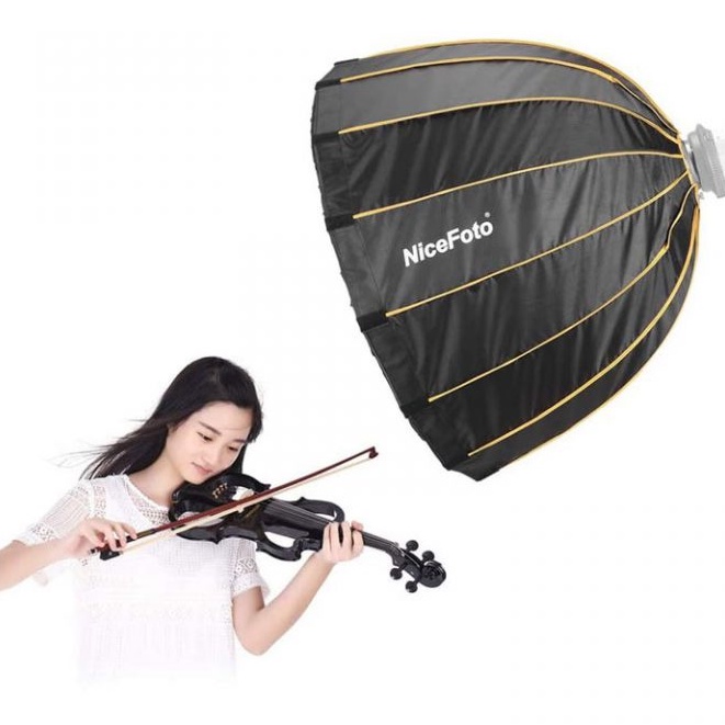 NiceFoto KD120 / KD90 / KD70 / KD60 softbox Mount Bowen ทรงโดม ขนาด120/90/70/60 cm. ของแท้ - รูปที่ 7