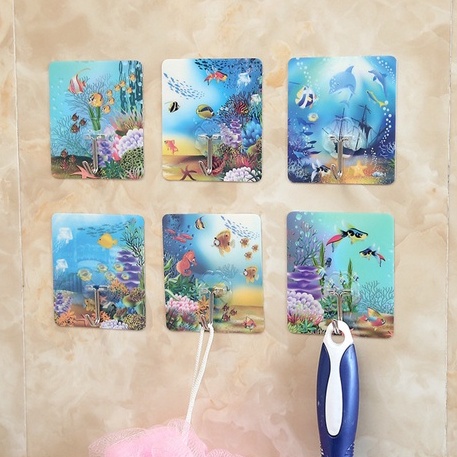 Wholesaleไม้แขวนเสื้อติดผนัง 10 พร้อมลวดลายสําหรับงานหนัก 3 มิติ ทนทานเป็นพิเศษและอเนกประสงค์ - EPS[HDK] - รูปที่ 2