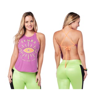 Zumba Peace Open Back Tank (เสื้อกล้ามออกกำลังกายซุมบ้า)