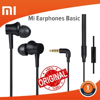 Xiaomi ชุดหูฟัง MI EARPHONES BASIC Jack 3.5mm