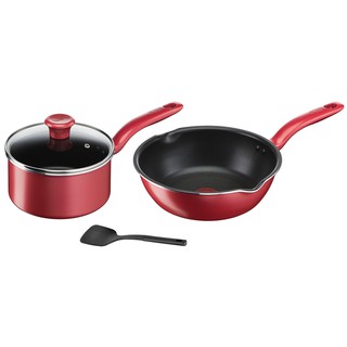 TEFAL ชุดหม้อกระทะ SO CHEF รุ่น G135S495 จำนวน 4 ชิ้น