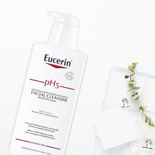 🔥Eucerin pH5 Facial Cleanser 400 ml ยูเซอรีน เจลล้างหน้า