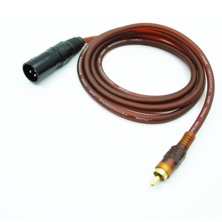 【1.5M/3M/5M/10M】rca male to xlr male สายเคเบิ้ลไมโครโฟน