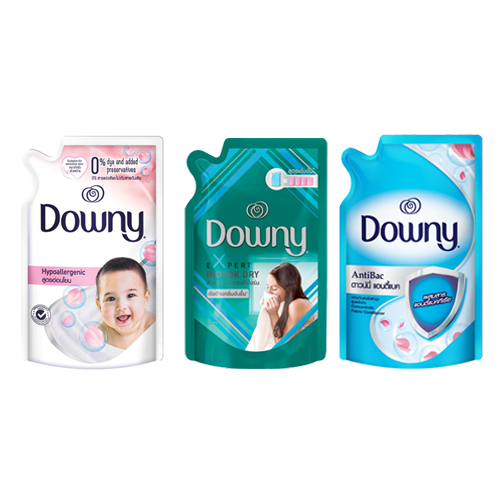 Downy ดาวน์นี่ น้ำยาปรับผ้านุ่ม สูตรเข้มข้นพิเศษ แบบเติม 500 มล.(เลือกสูตรได้)