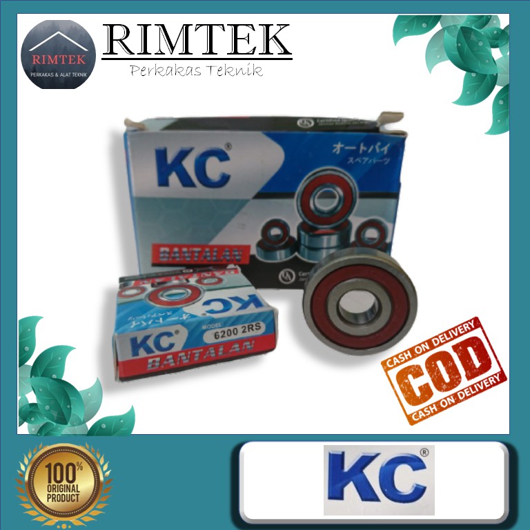แบริ่ง 6200 2RS KC / LAHER / LAKER 6200 2RS KC