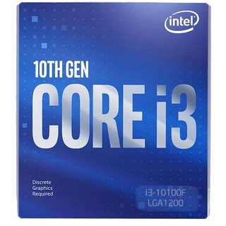 CPU (ซีพียู) 1200 INTEL Core i3-10100F 3.6GHz 4 Core / 8Threads LGA 65W