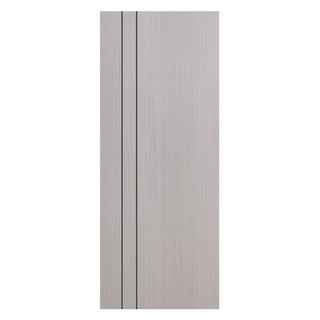 ประตูUPVC ภายใน เซาะร่องขาว ECO-DOOR UC3-2L 80X200CM เทาอ่อน (แบบไม่เจาะลูกบิด) (1 ชิ้น/คำสั่งซื้อ)