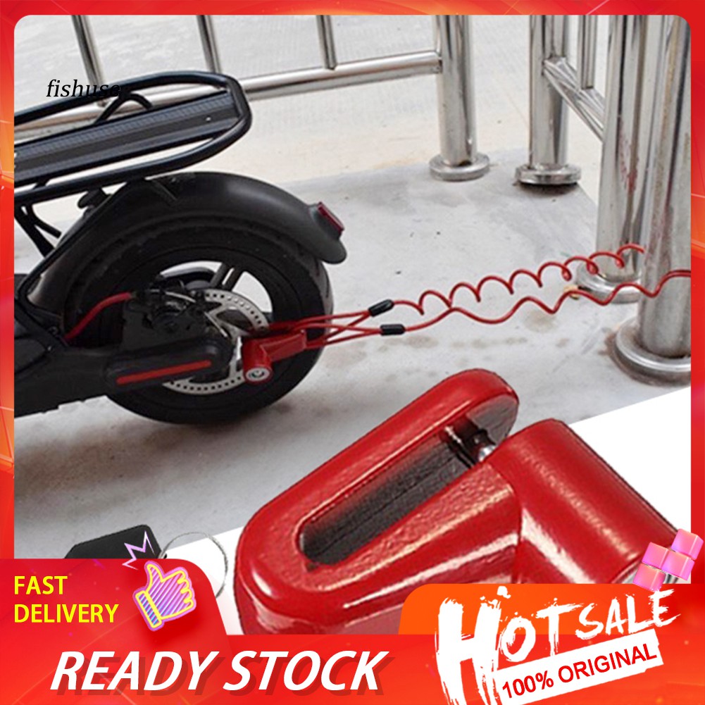 Safety Lock AntiTheft Scooter Electric Safety Disc Brake Lock For