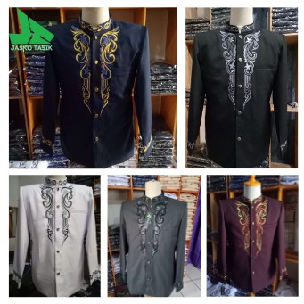 Jasko Ramadhan J18 Jasco Tasik เสื้อแจ็คเก็ตแฟชั่นผู้ชาย