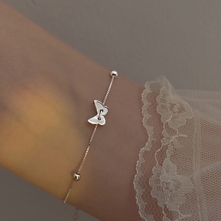 MeeningBrand ❥ สร้อยข้อมือเงิน BUTTERFLY [01-0095]